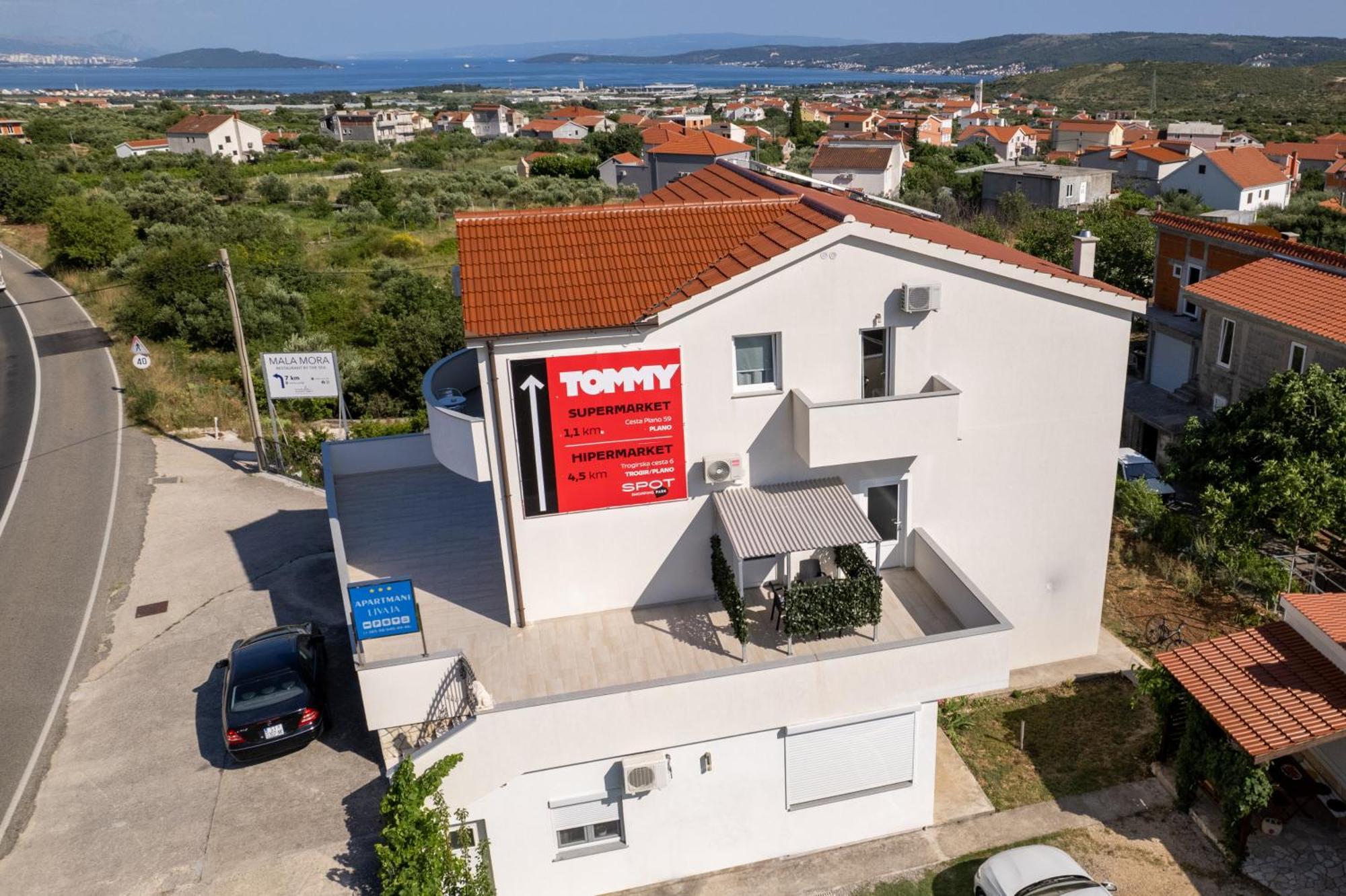 Apartmani Livaja Plano Esterno foto