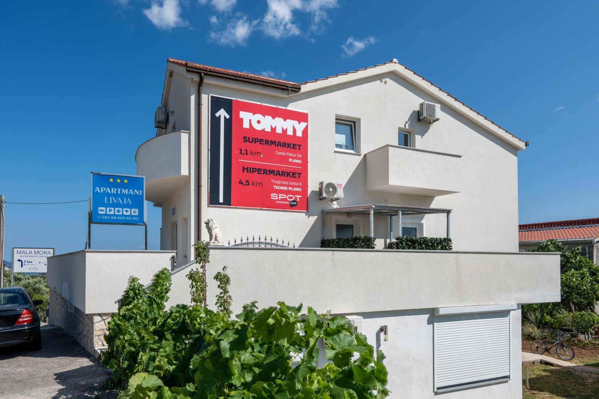 Apartmani Livaja Plano Esterno foto